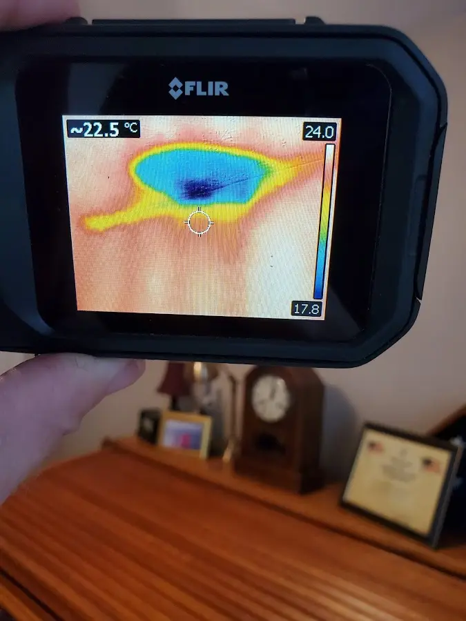 Thermal imaging inspection for water damage in St. Joseph